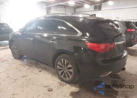 2014 Acura Mdx Technology Pkg W/Entertainment Pkg z USA, uszkodzony, nr VIN 5FRYD4H60EB012373